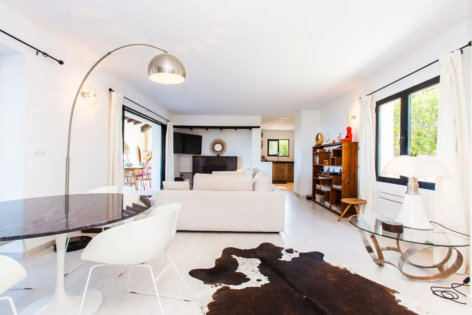 Sala de estar de Casa o chalet en venta en Dénia con Aire acondicionado, Calefacción y Jardín privado