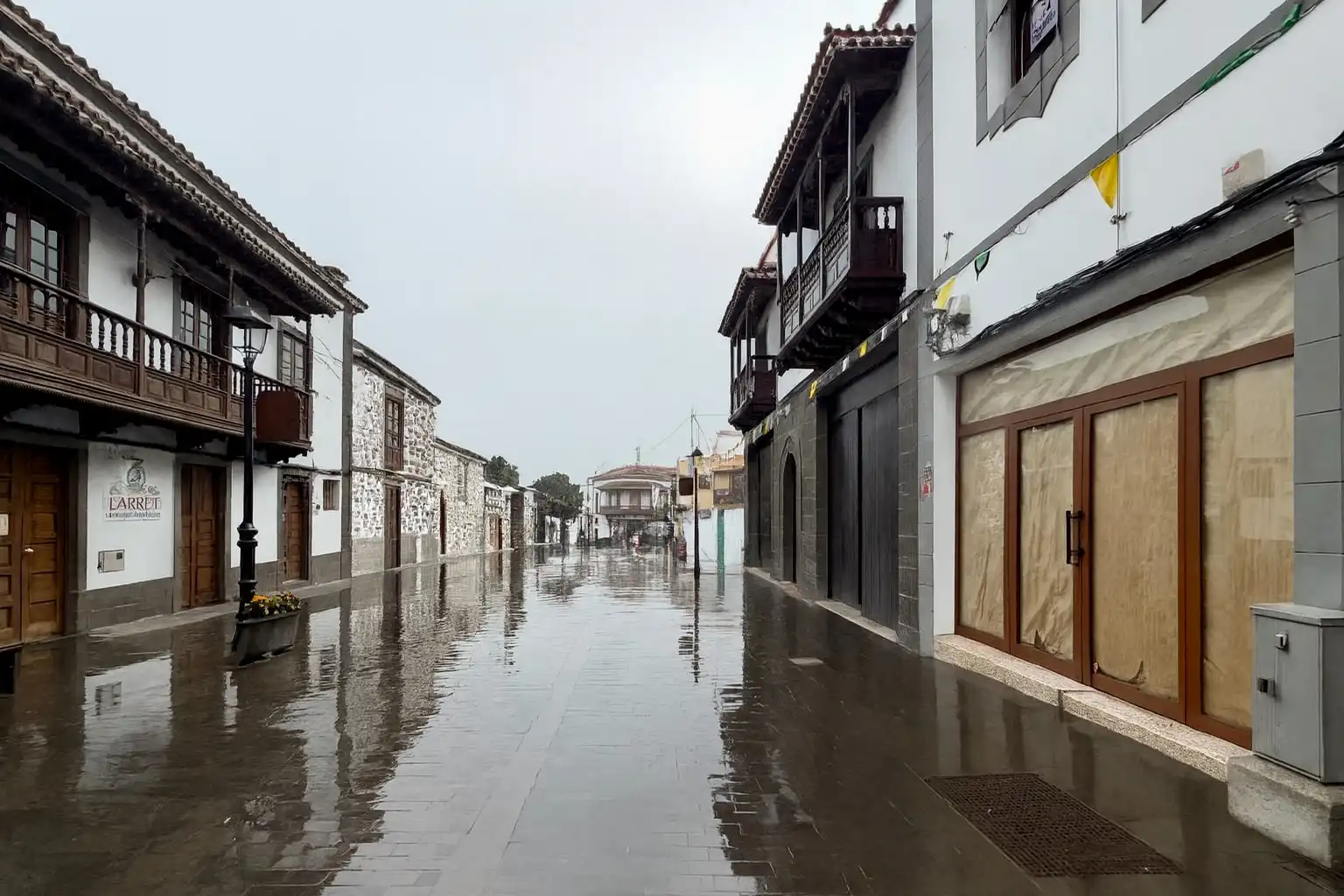 Vista exterior de Piso en venta en Teror con Terraza, Trastero y Balcón