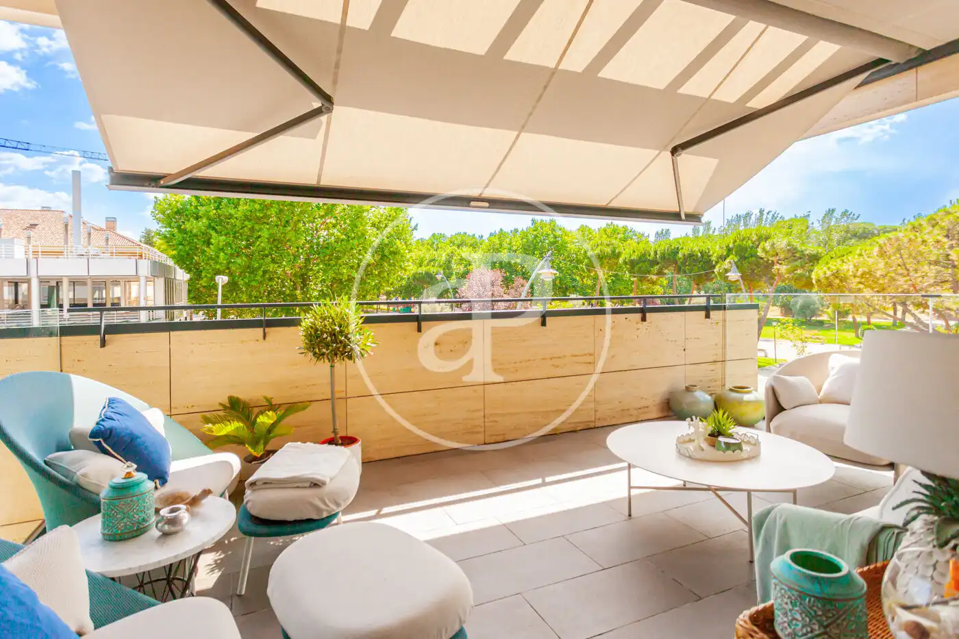 Terrassa de Àtic en venda en Pozuelo de Alarcón amb Aire condicionat, Calefacció i Jardí privat