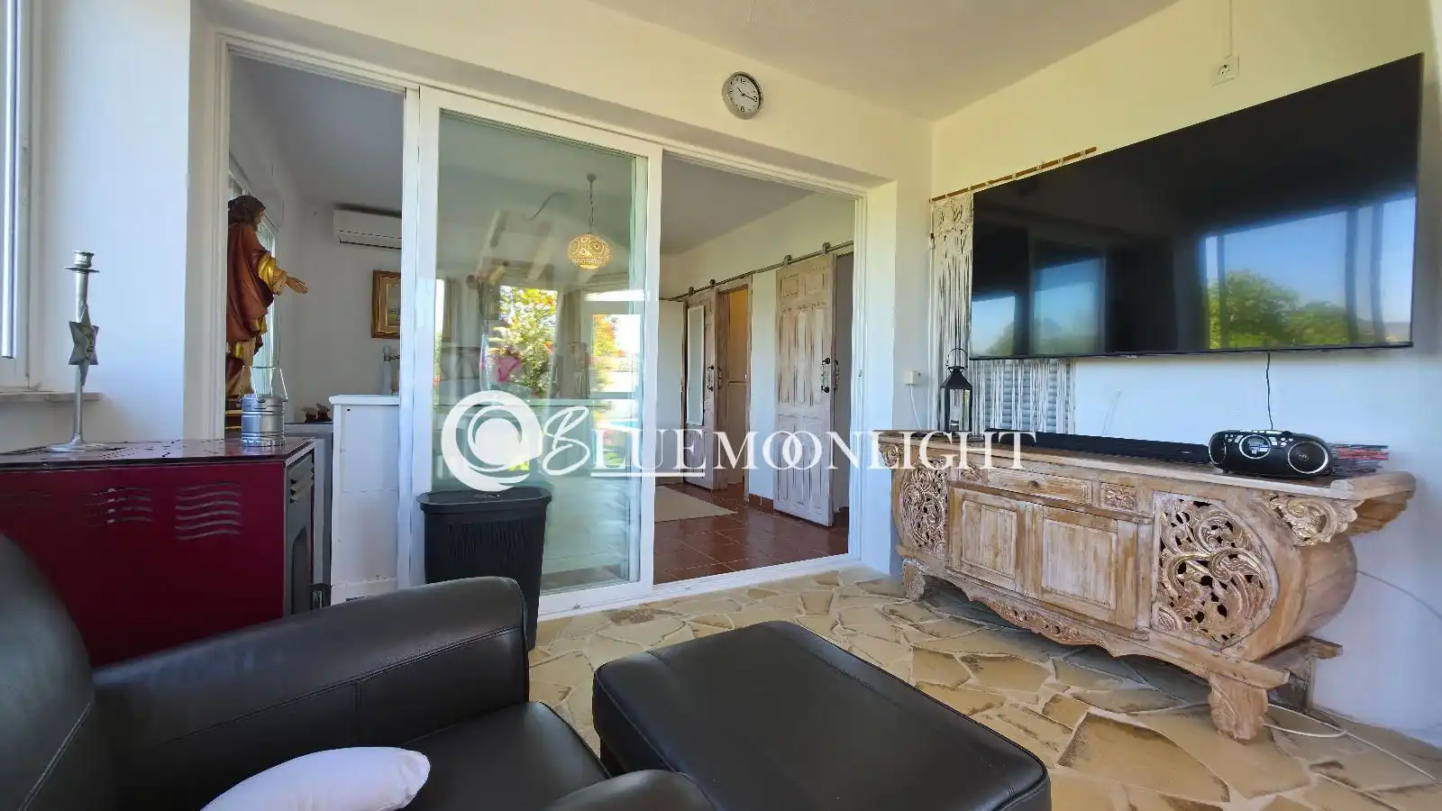 Living room of Houses for sale in Càlig  with Air Conditioner, Heating and Swimming Pool