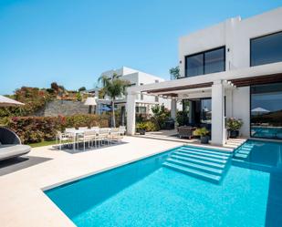 Terrace of Single-family semi-detached for sale in Marbella  with Air Conditioner, Heating and Private garden