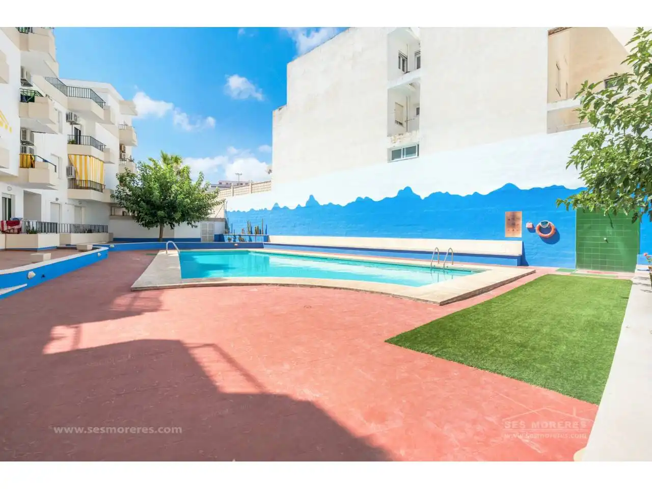 Piscina de Apartamento en venta en Maó - Mahón con Aire acondicionado, Trastero y Balcón