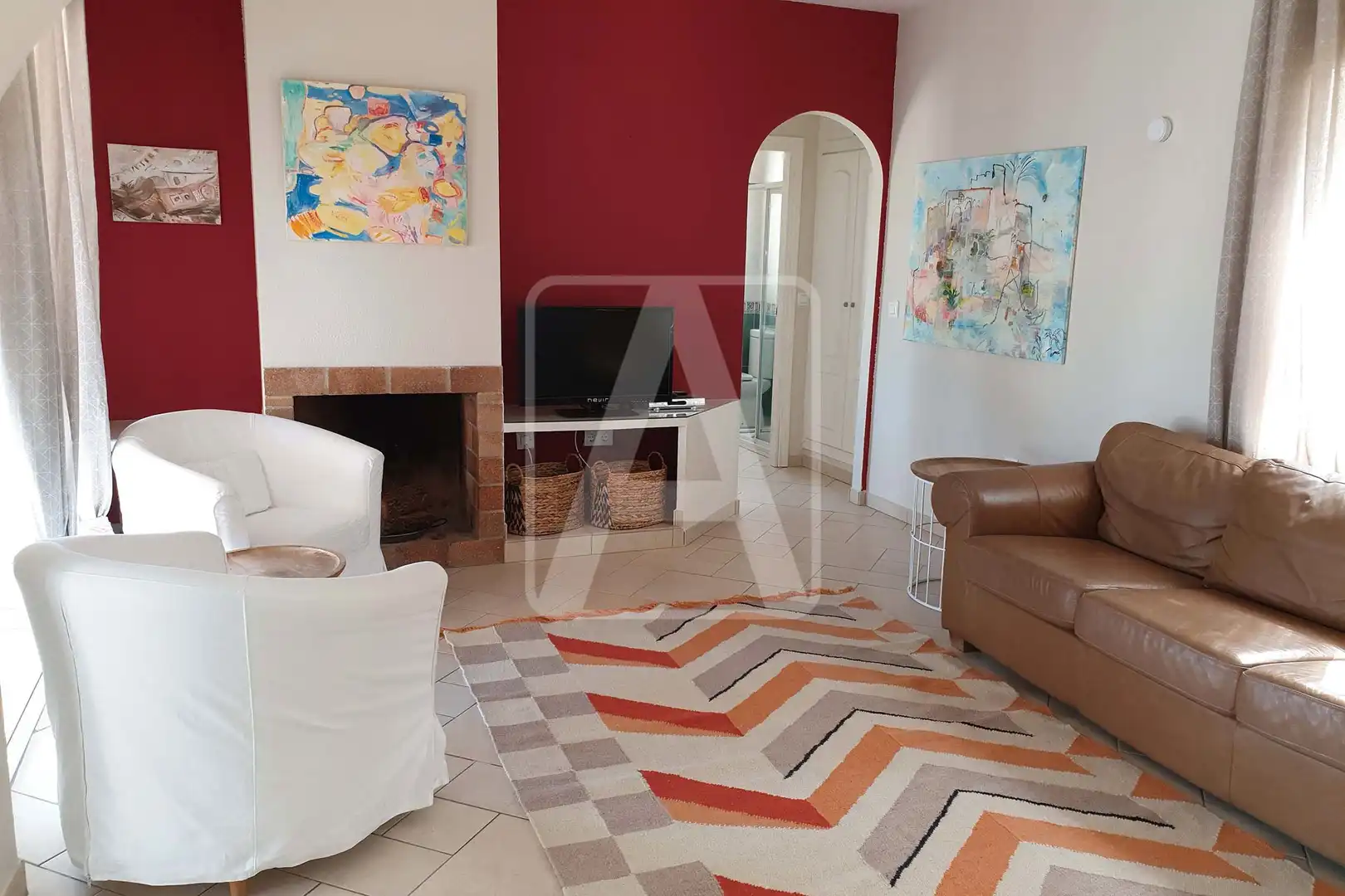 Living room of Houses for sale in Jávea / Xàbia  with Air Conditioner, Heating and Private garden