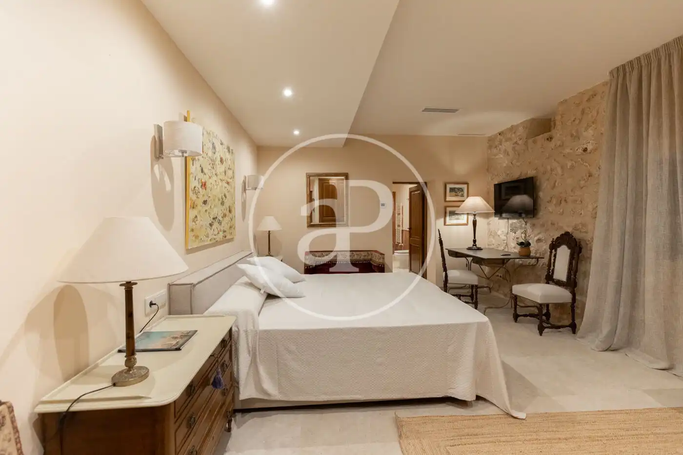 Bedroom of Houses for rent in Llucmajor  with Air Conditioner, Heating and Private garden