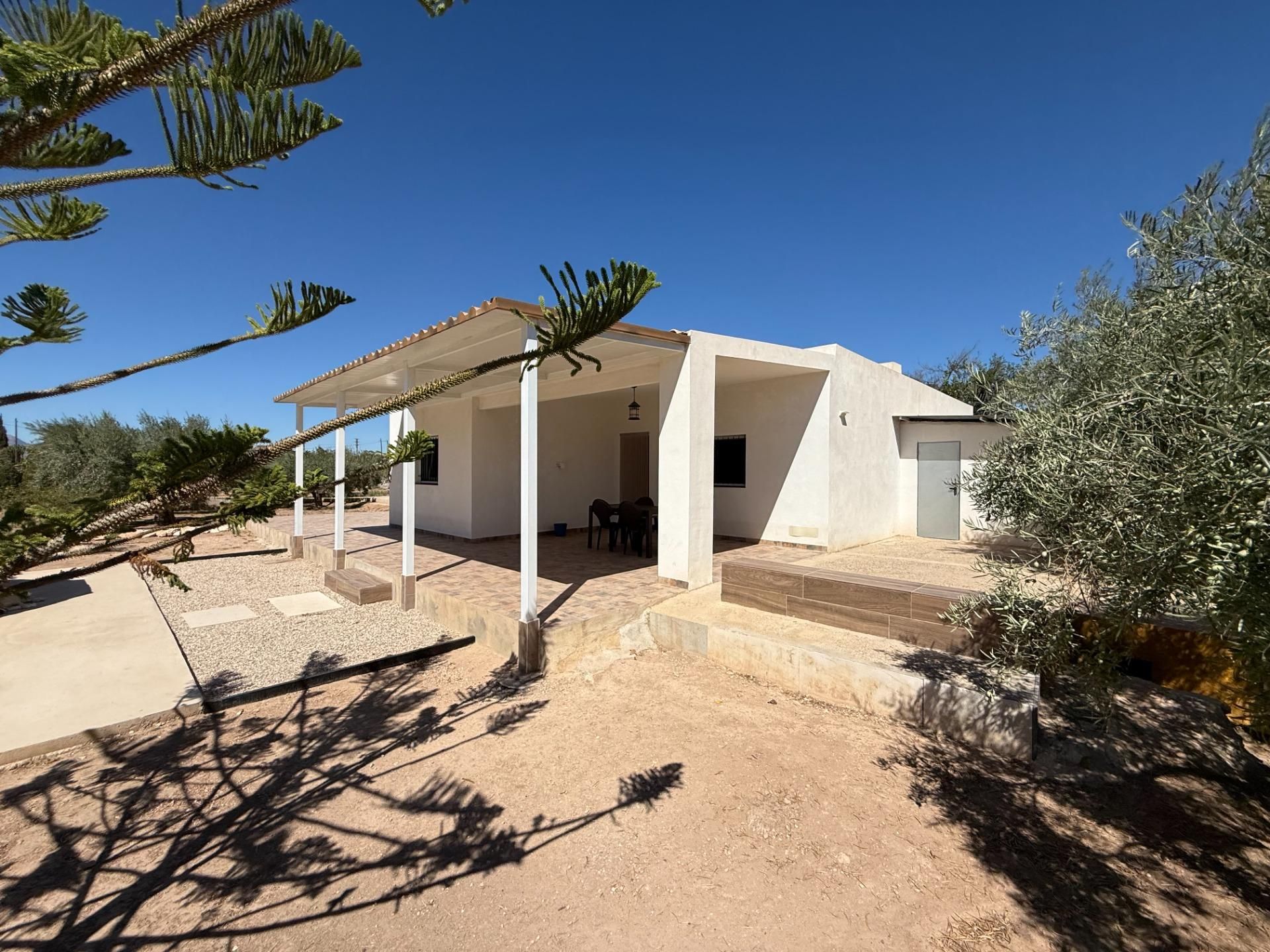 Vista exterior de Casa o xalet en venda en Elche / Elx amb Aire condicionat i Alarma