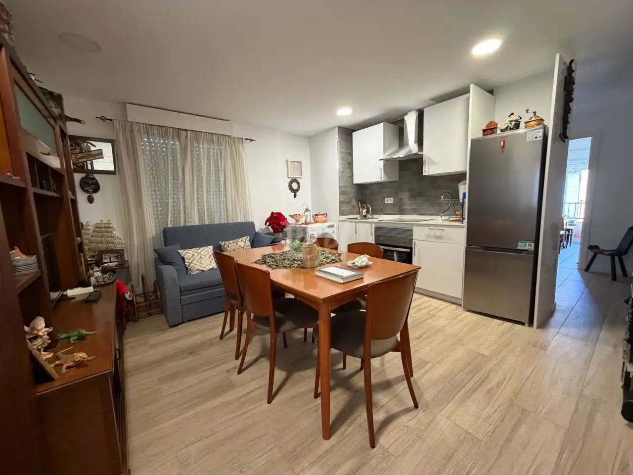 Küche von Wohnung zum Verkauf in  Tarragona Capital mit Parkett, Terrasse und Möbliert