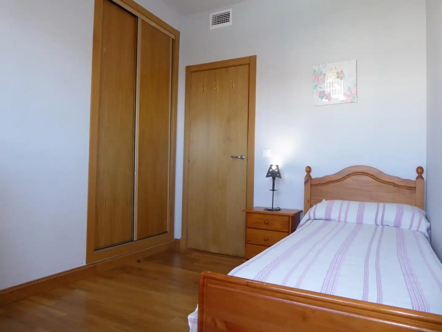 Schlafzimmer von Wohnung zum Verkauf in Jerez de la Frontera mit Klimaanlage, Parkett und Möbliert