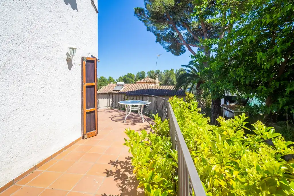 Terrassa de Casa o xalet en venda en Calonge i Sant Antoni amb Calefacció, Jardí privat i Terrassa