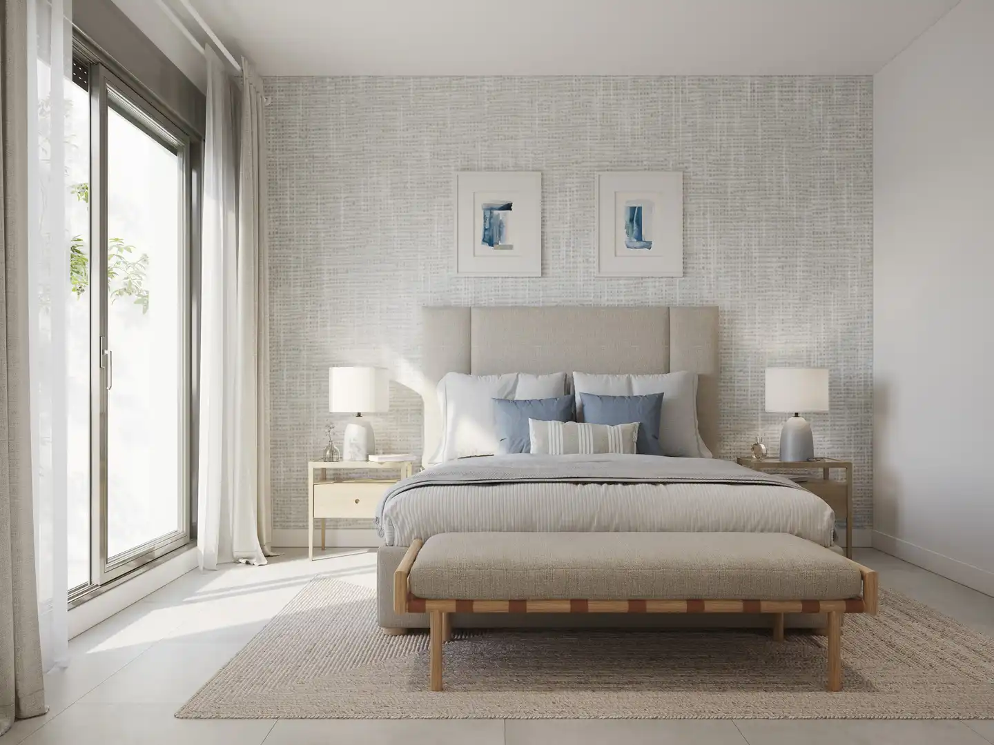 Habitación de Apartamento en venta en Marbella con Aire acondicionado, Terraza y Piscina