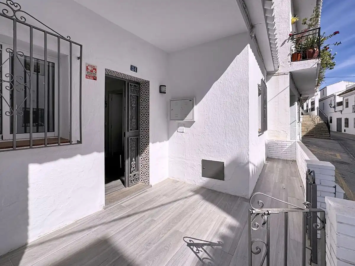 Garten von Einfamilien-Reihenhaus zum Verkauf in Mijas mit Klimaanlage, Heizung und Terrasse