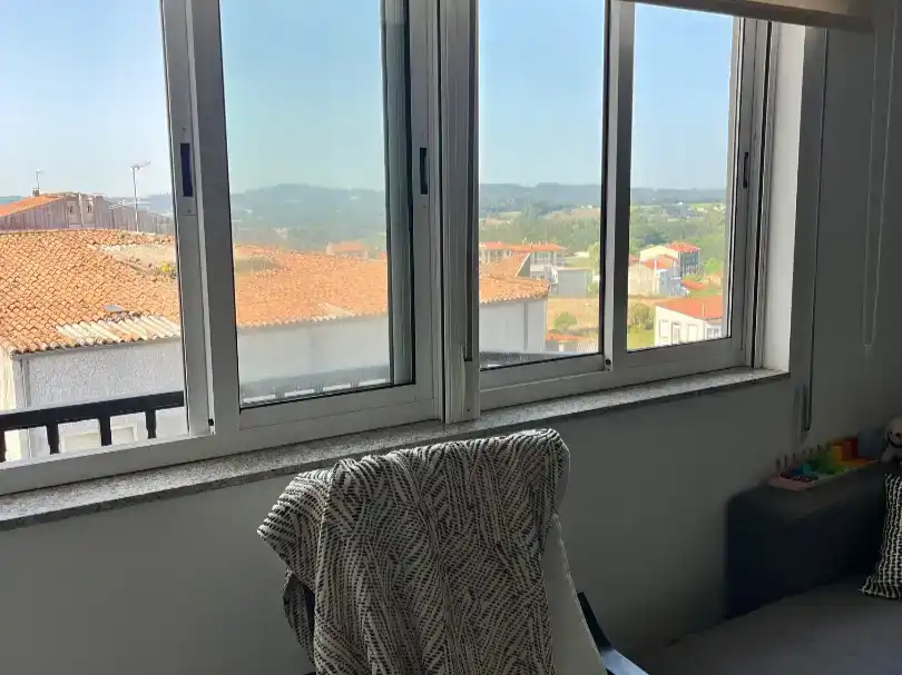 Terrasse von Wohnungen zur Miete in Arzúa mit Parkett, Möbliert und Balkon