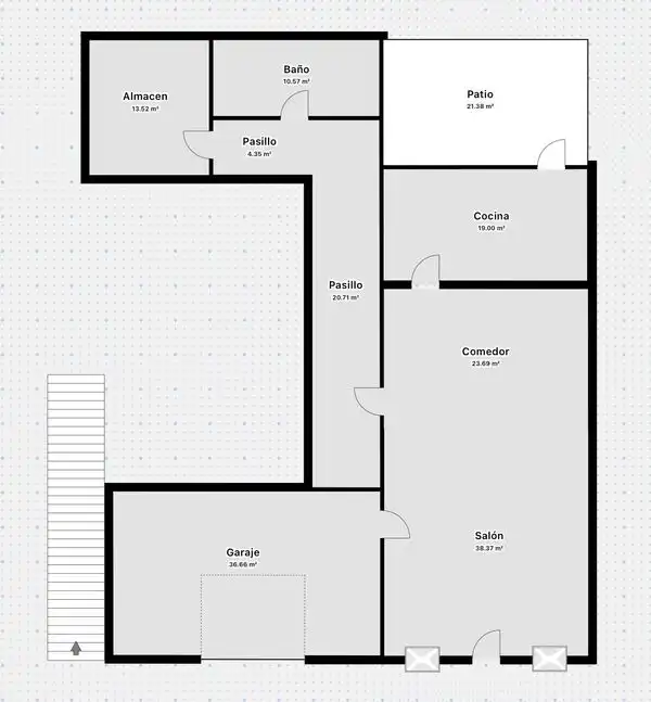 Casa adosada en venta en María con Trastero