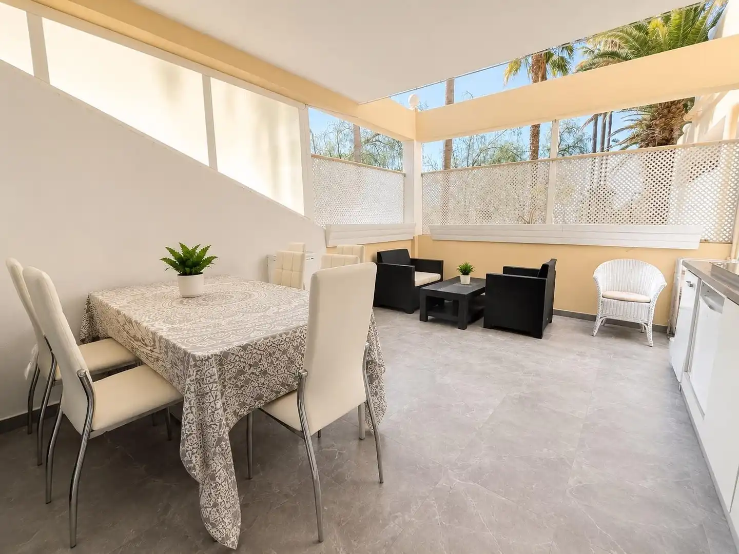 Terrassa de Apartament en venda en Arona amb Terrassa, Moblat i Piscina comunitària