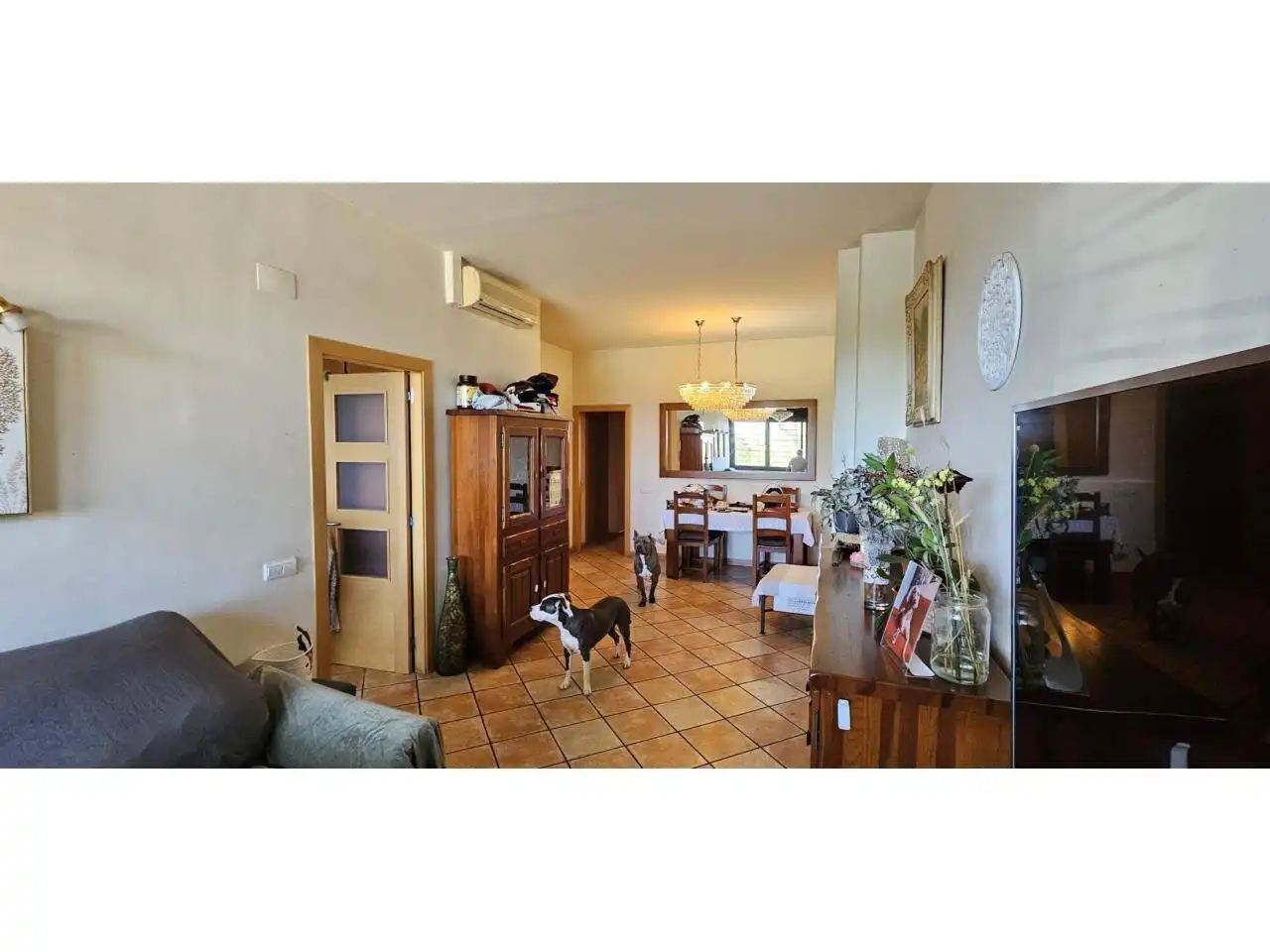 Sala de estar de Piso en venta en Badalona con Aire acondicionado, Jardín privado y Terraza