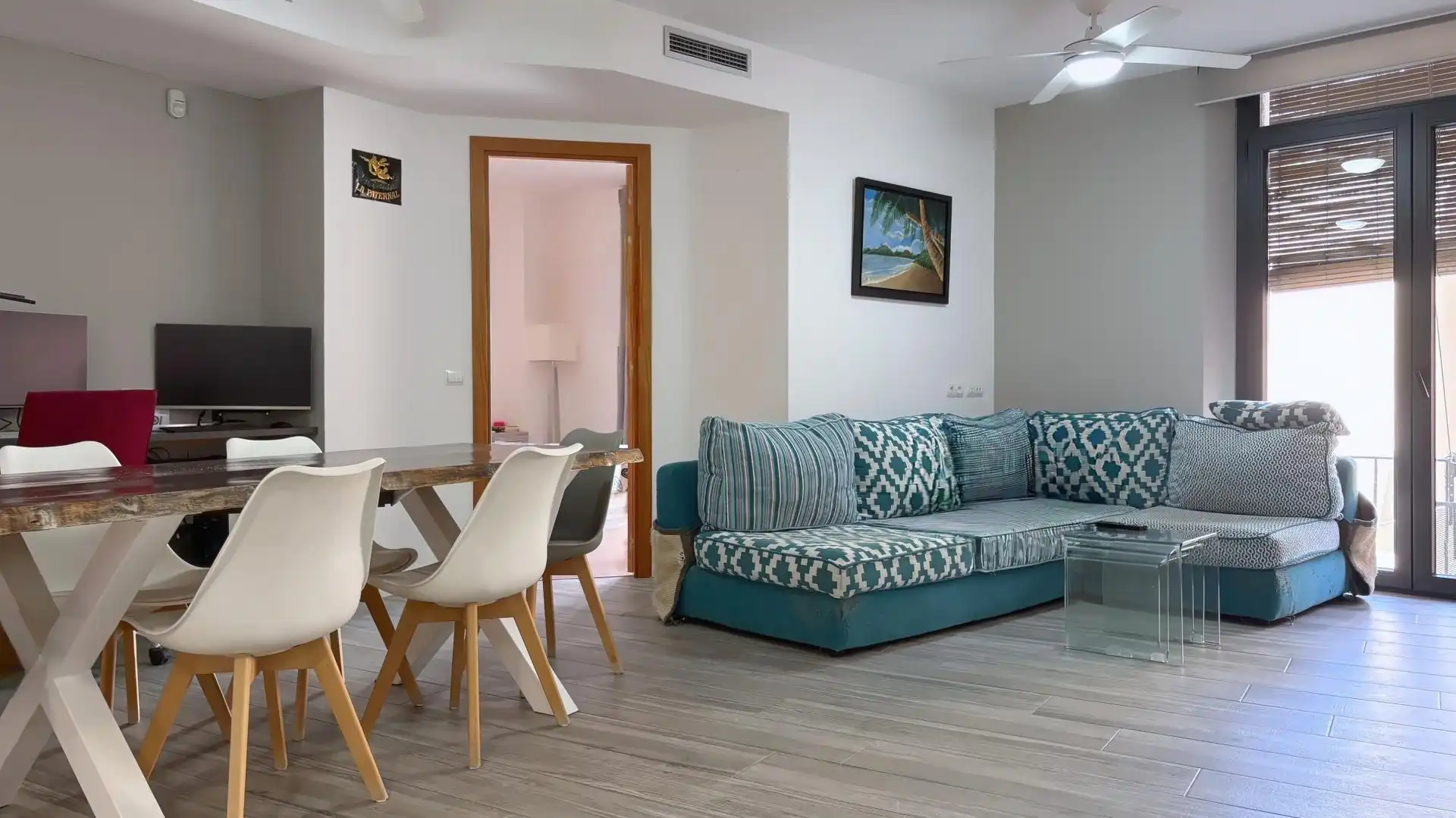 Sala d'estar de Pis en venda en Calonge i Sant Antoni amb Aire condicionat, Calefacció i Balcó