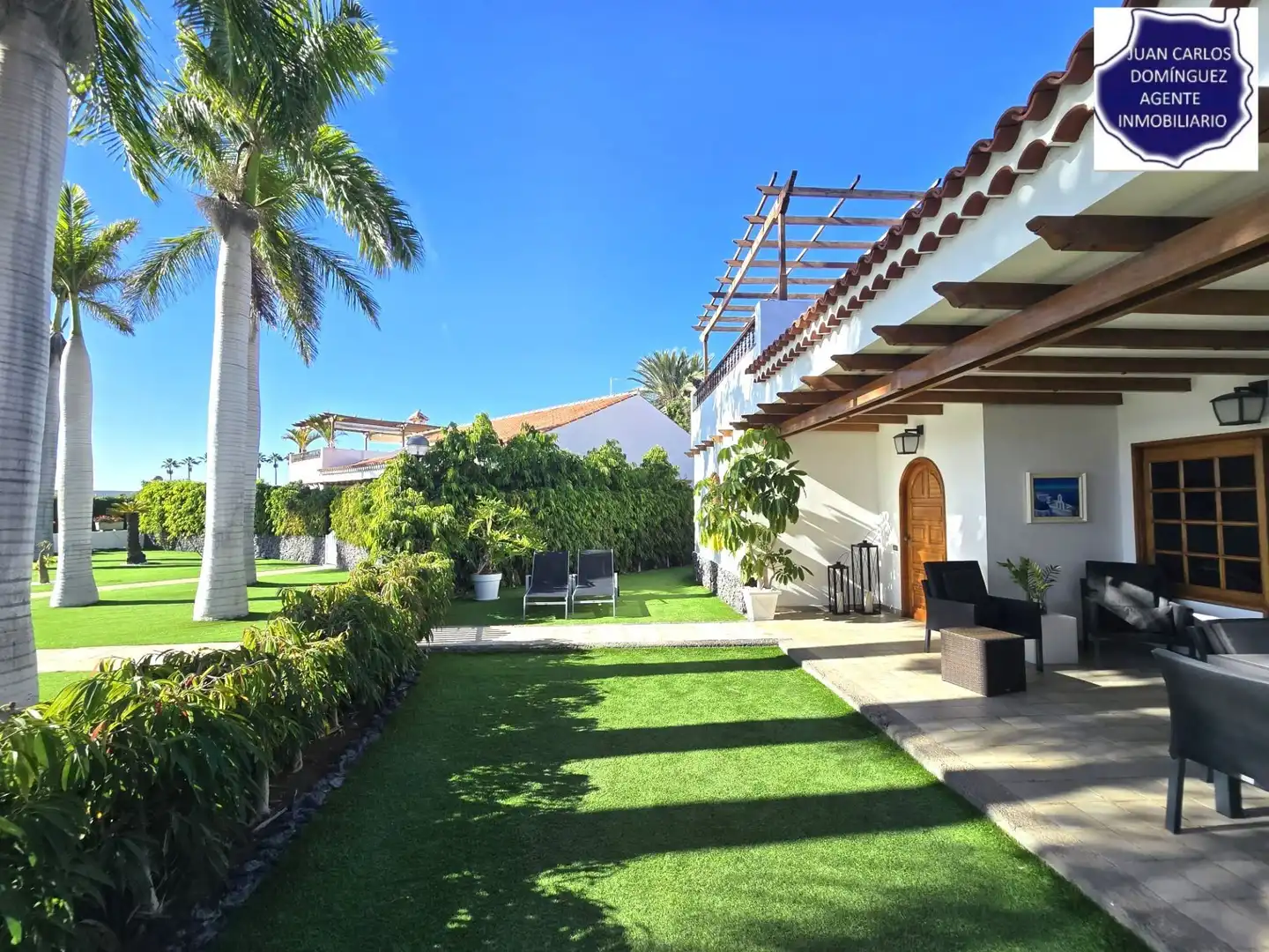 Jardín de Casa o chalet de alquiler en San Bartolomé de Tirajana con Aire acondicionado, Jardín privado y Terraza