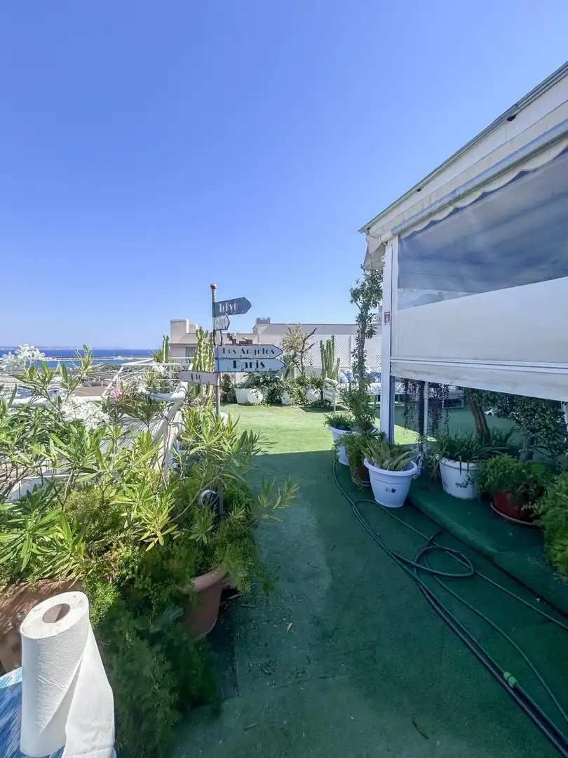 Terraza de Ático de alquiler en  Palma de Mallorca con Aire acondicionado, Calefacción y Terraza