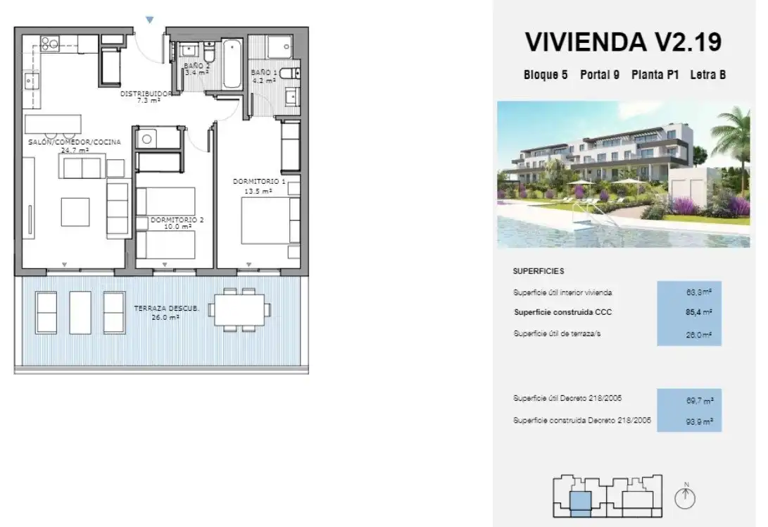Wohnung zum Verkauf in Estepona mit Klimaanlage, Heizung und Privatgarten