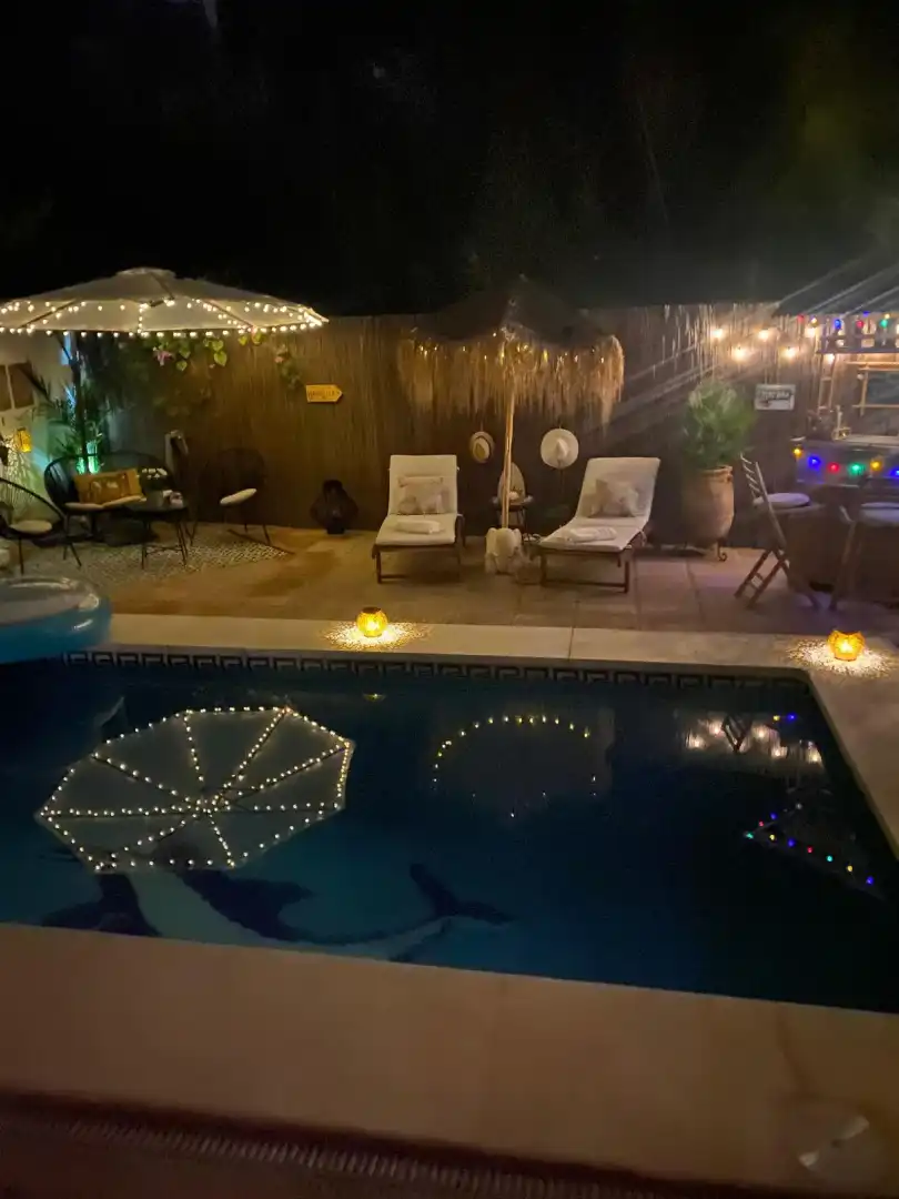 Piscina de Casa adosada en venta en Marbella con Jardín privado, Terraza y Piscina