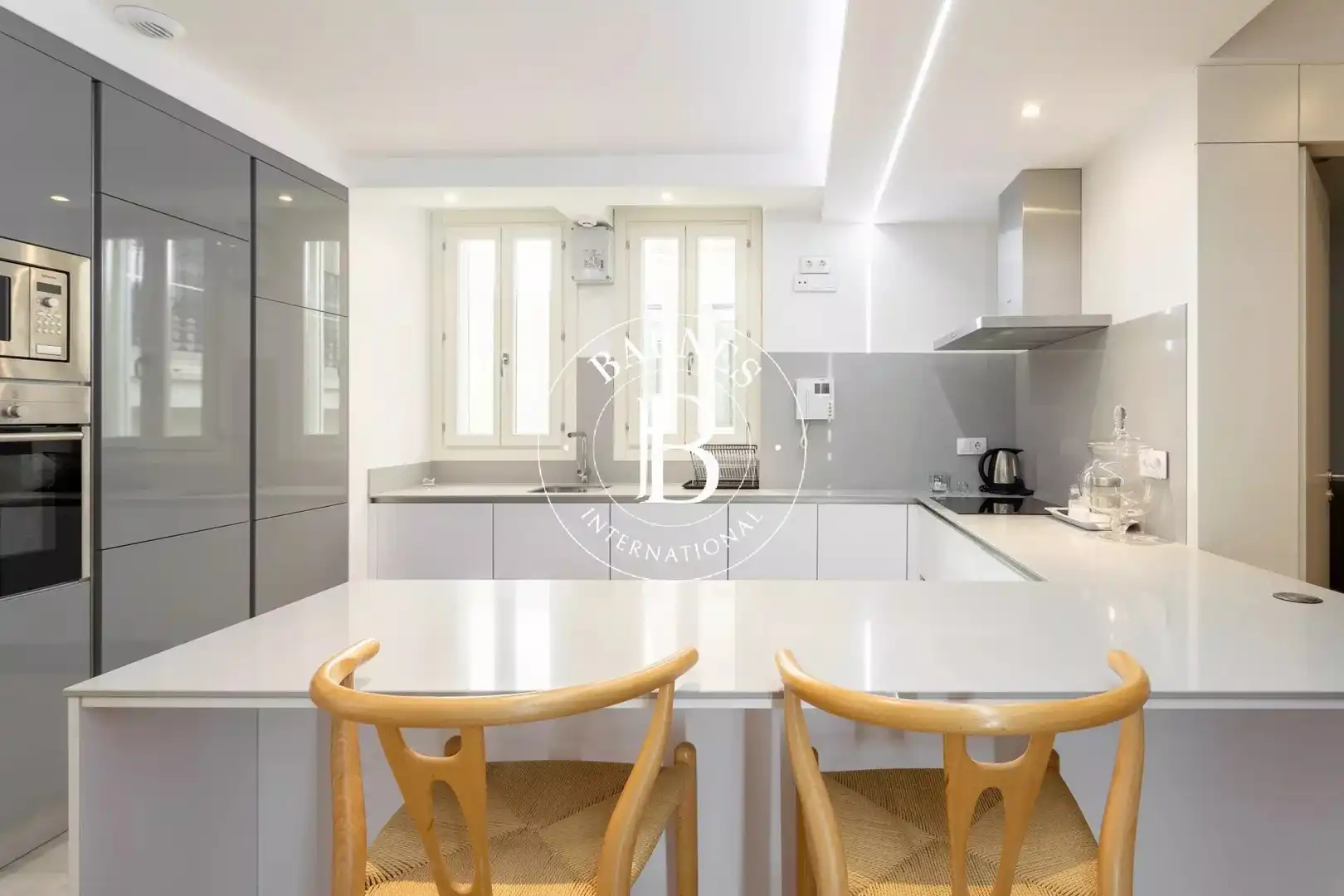 Cocina de Piso de alquiler en Madrid con Aire acondicionado, Calefacción y Amueblado