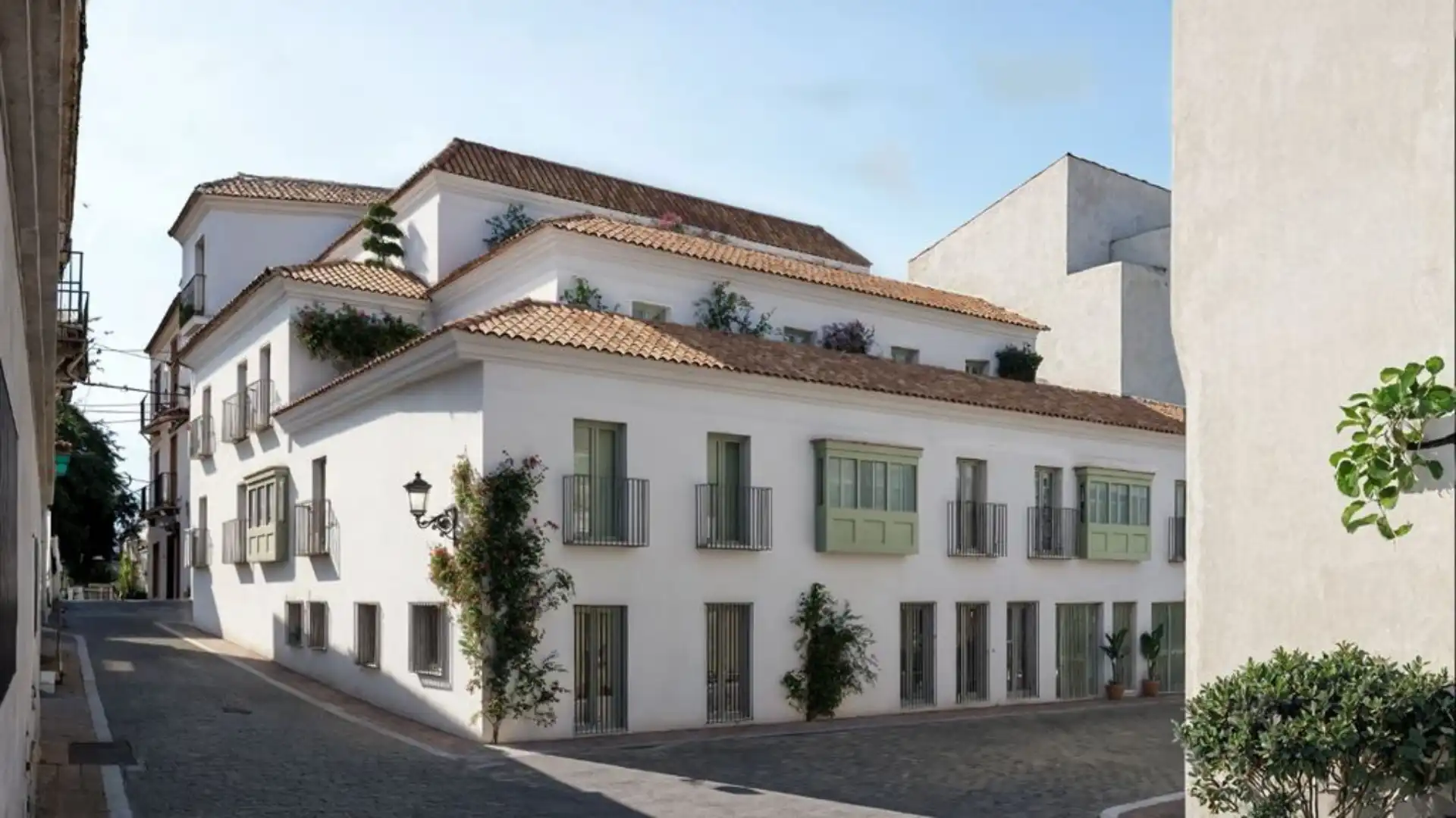 Habitatge amb terrassa en venda a Estepona Pueblo