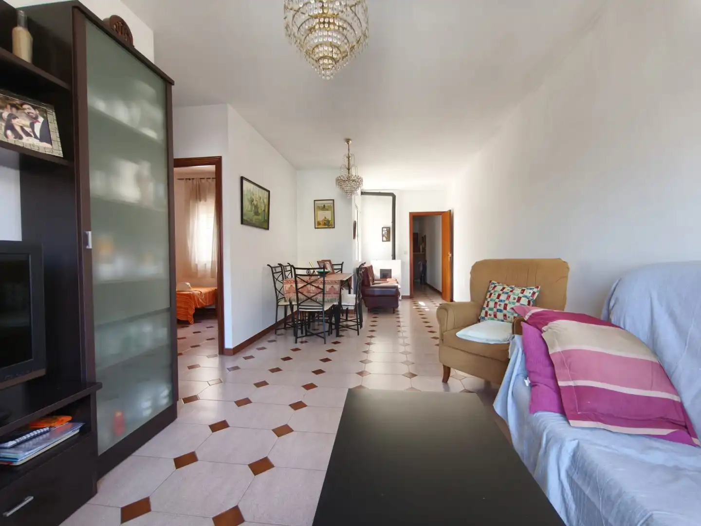 Wohnzimmer von Wohnung zum Verkauf in Isla Cristina mit Klimaanlage, Heizung und Terrasse