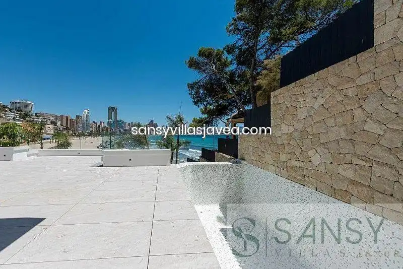 Terrasse von Maisonette zum Verkauf in Benidorm mit Klimaanlage und Abstellraum