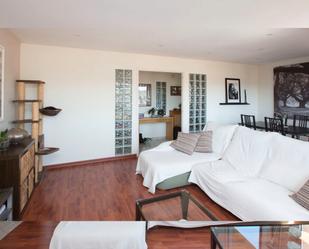 Living room of Flat to rent in Igualada  with Heating, Parquet flooring and Terrace