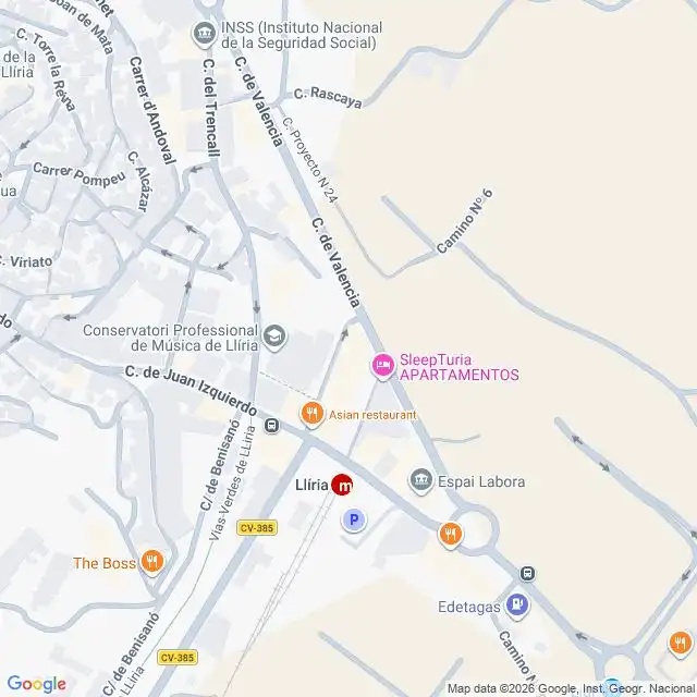 Vista exterior de Piso en venta en Llíria