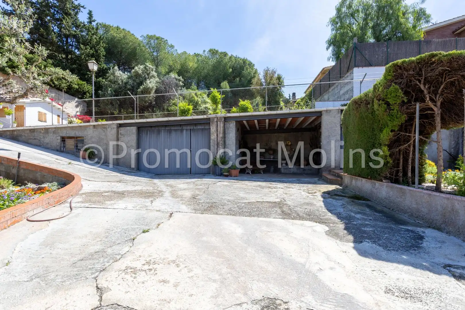 Vista exterior de Casa o chalet en venta en La Palma de Cervelló con Calefacción, Jardín privado y Terraza