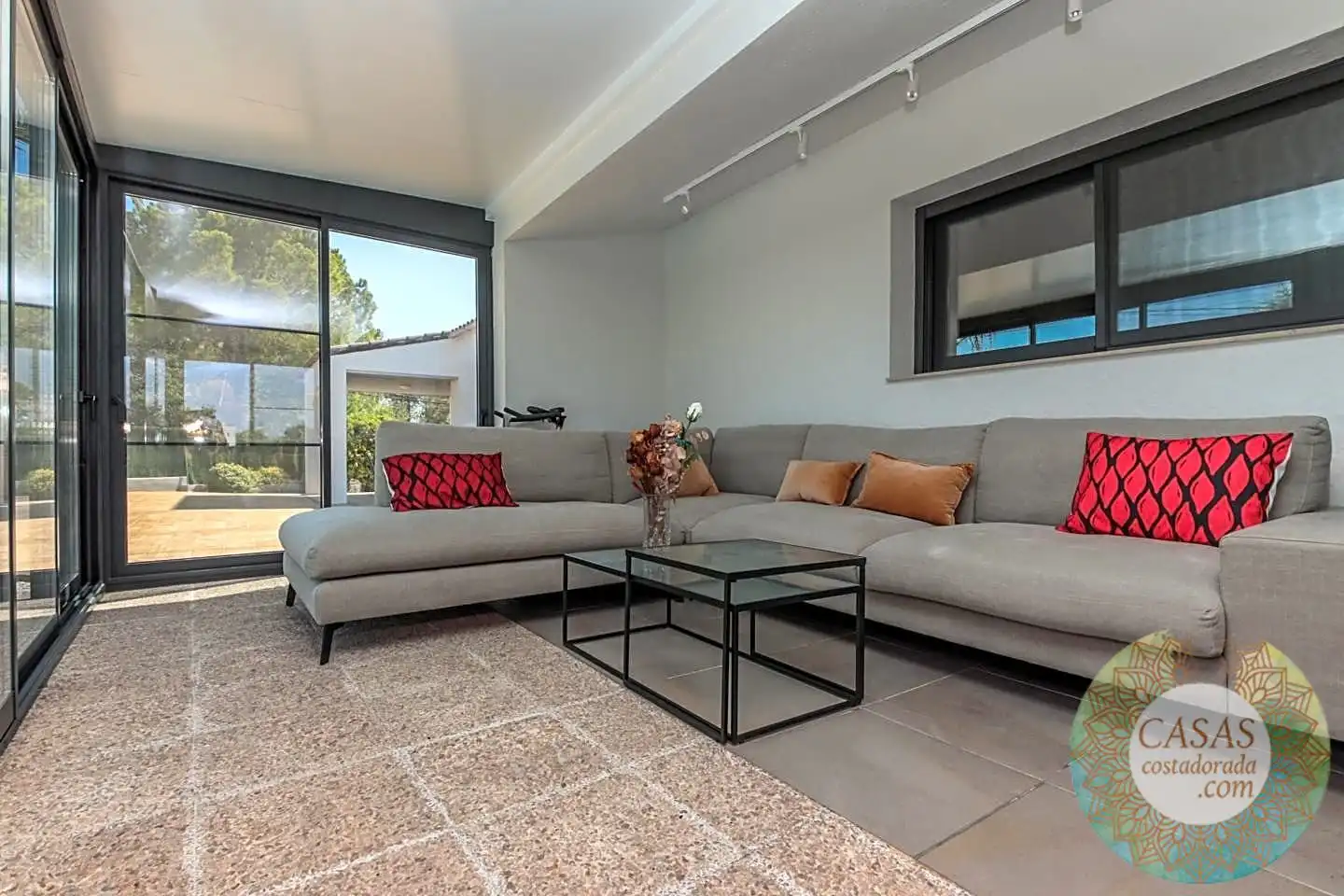 Sala de estar de Casa o chalet en venta en Tortosa con Aire acondicionado, Calefacción y Jardín privado