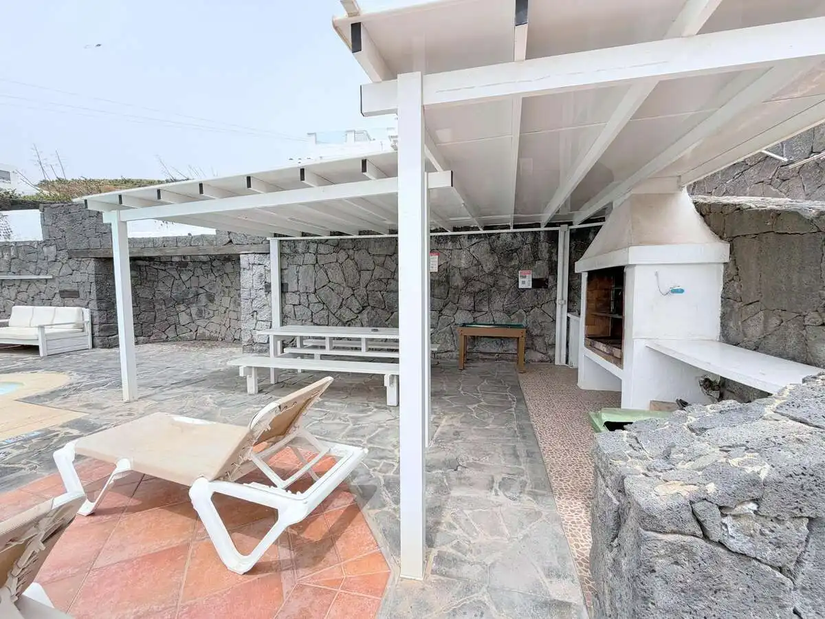 Terrassa de Casa o xalet en venda en Tías amb Aire condicionat, Jardí privat i Terrassa