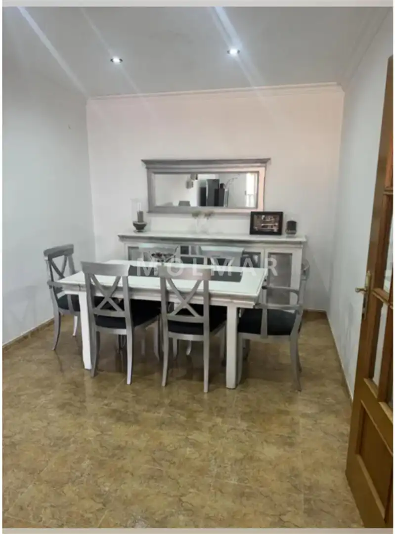 Esszimmer von Wohnung zum Verkauf in Burriana / Borriana mit Klimaanlage, Terrasse und Möbliert