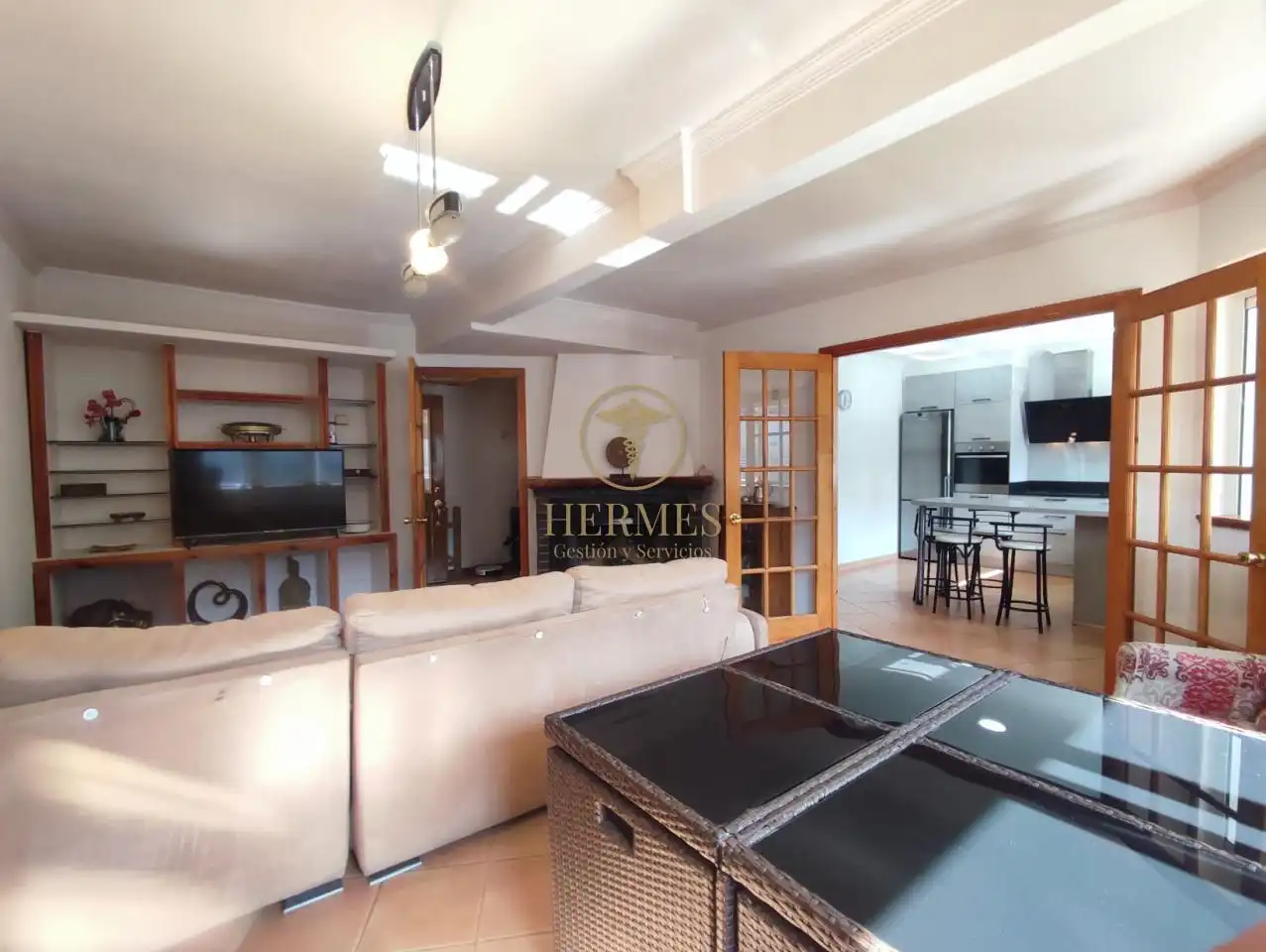 Sala de estar de Casa o chalet en venta en Mos con Calefacción, Jardín privado y Terraza