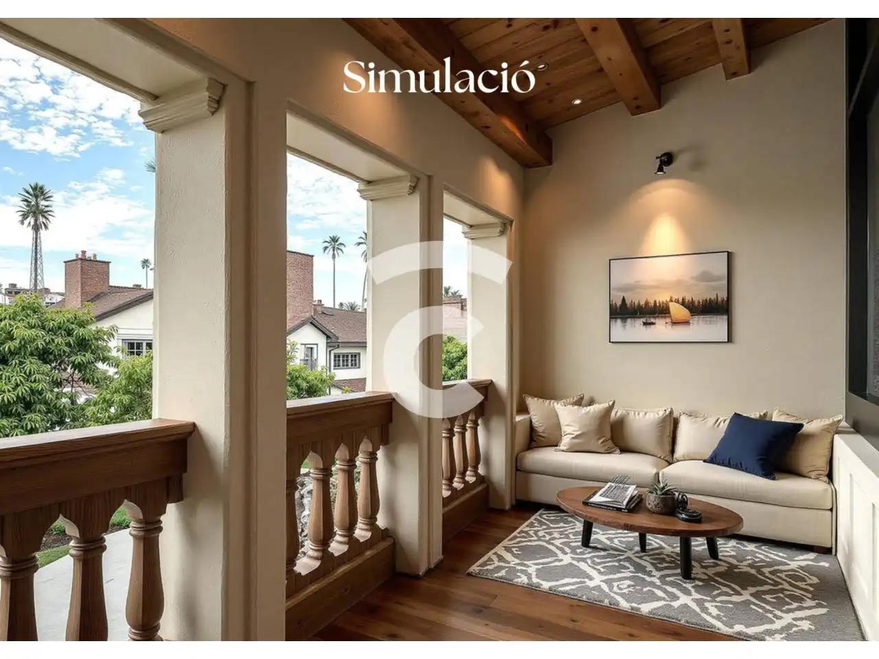 Sala de estar de Casa o chalet en venta en Manlleu