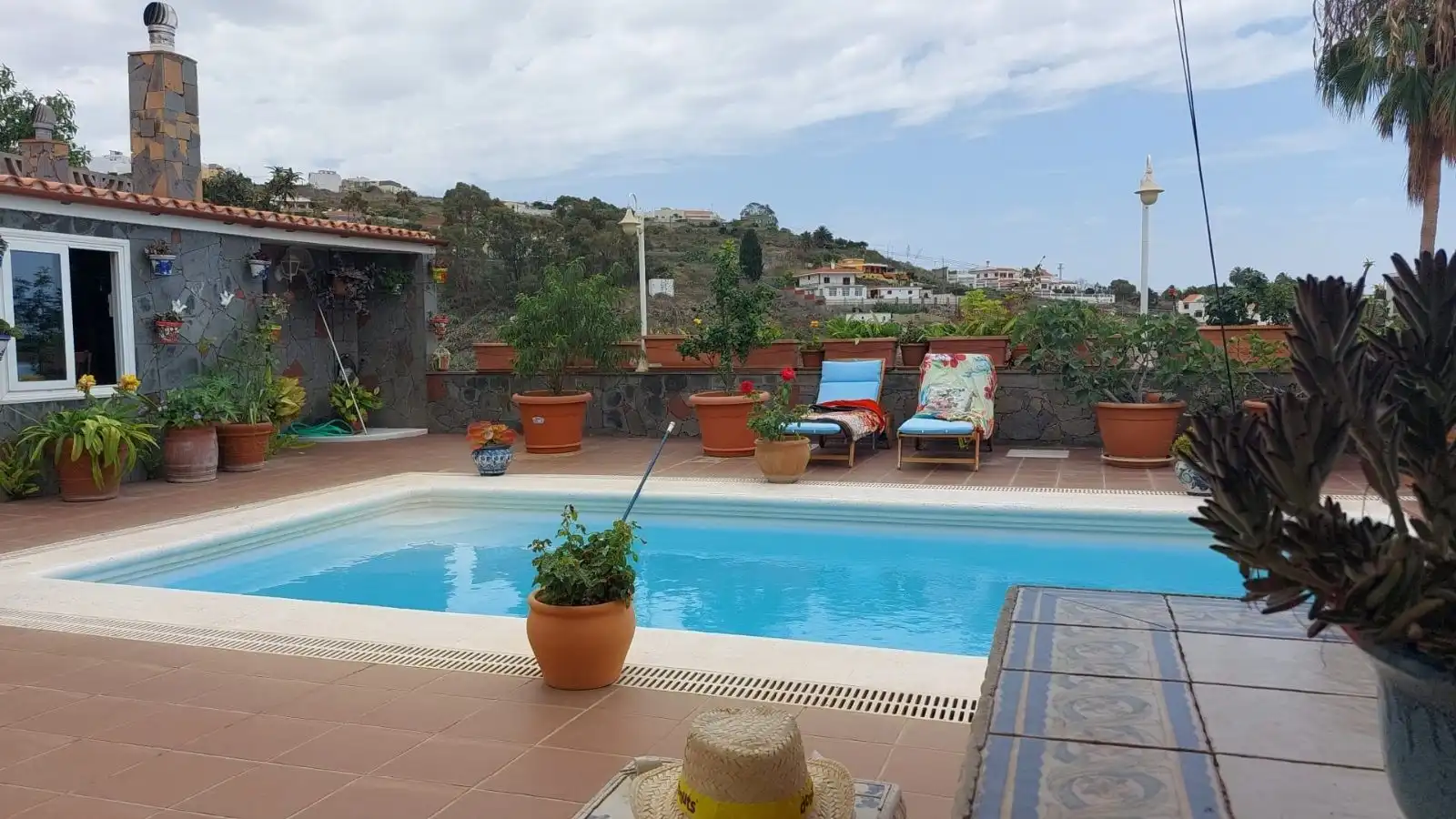 Piscina de Casa o chalet en venta en Firgas con Jardín privado, Piscina y Amueblado
