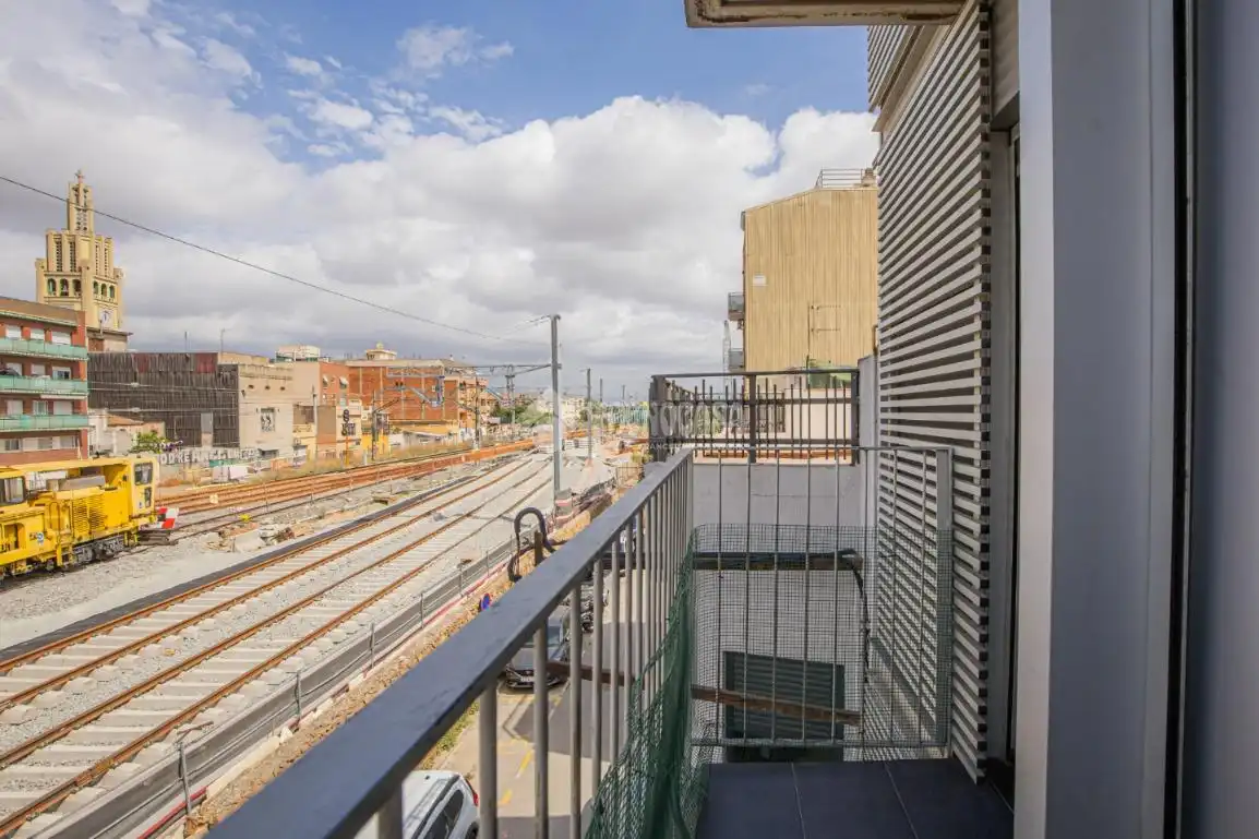 Terrasse von Wohnung zum Verkauf in Montcada i Reixac mit Heizung, Abstellraum und Balkon