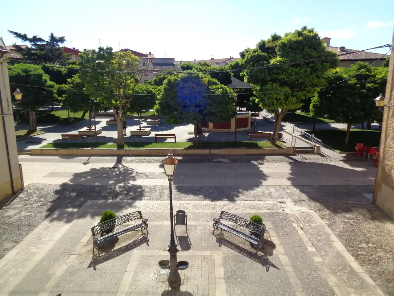 Vista exterior de Piso en venta en Casalarreina con Calefacción, Jardín privado y Terraza