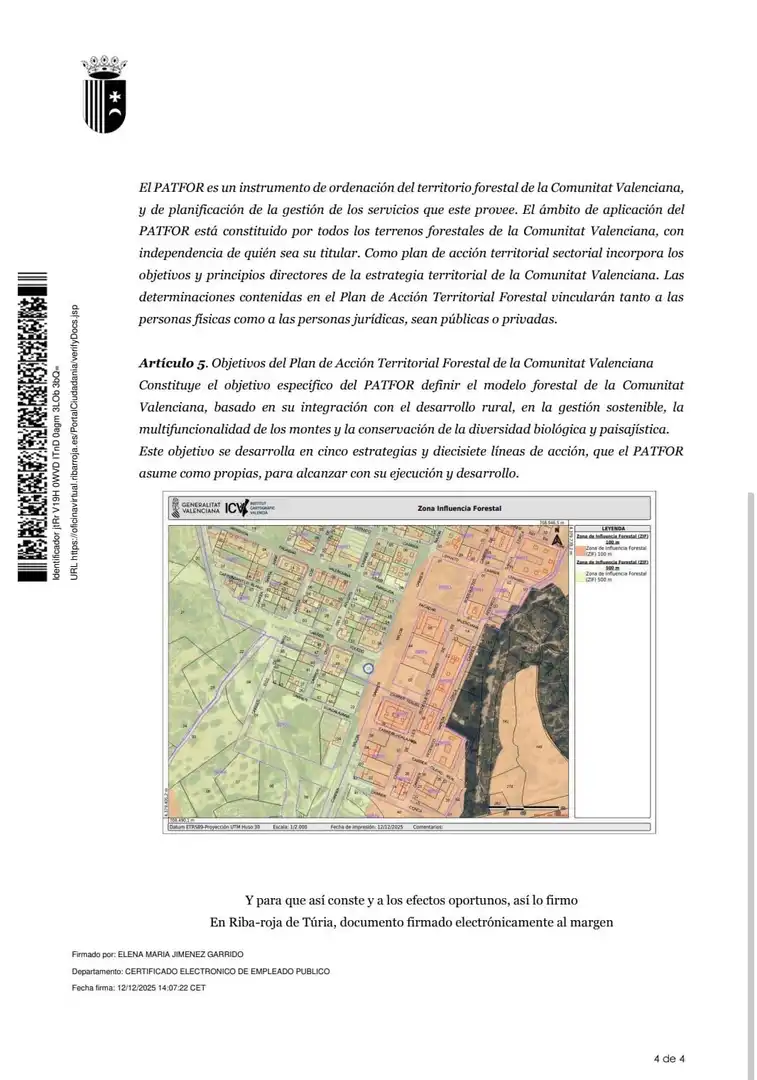Grundstücke und Bauplätze zum Verkauf in Riba-roja de Túria, imagen 10
