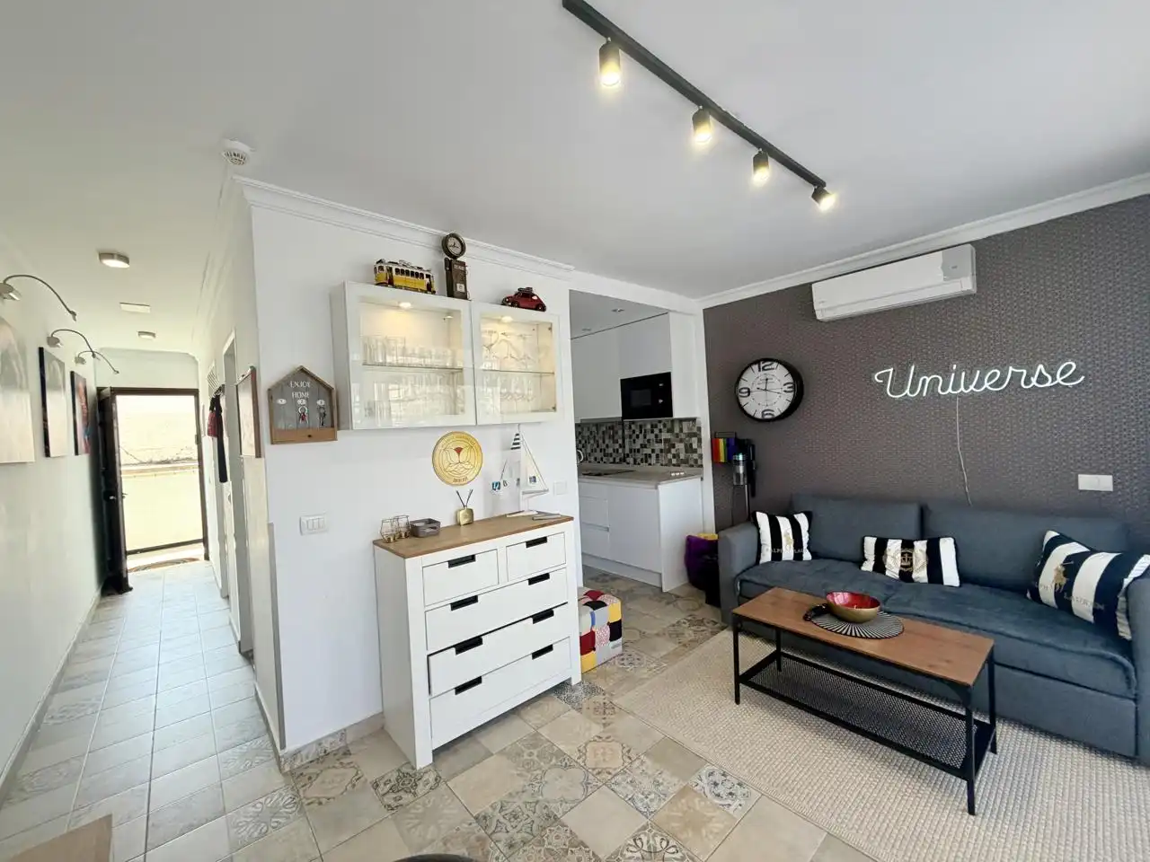 Sala d'estar de Apartament en venda en Playa del Inglés