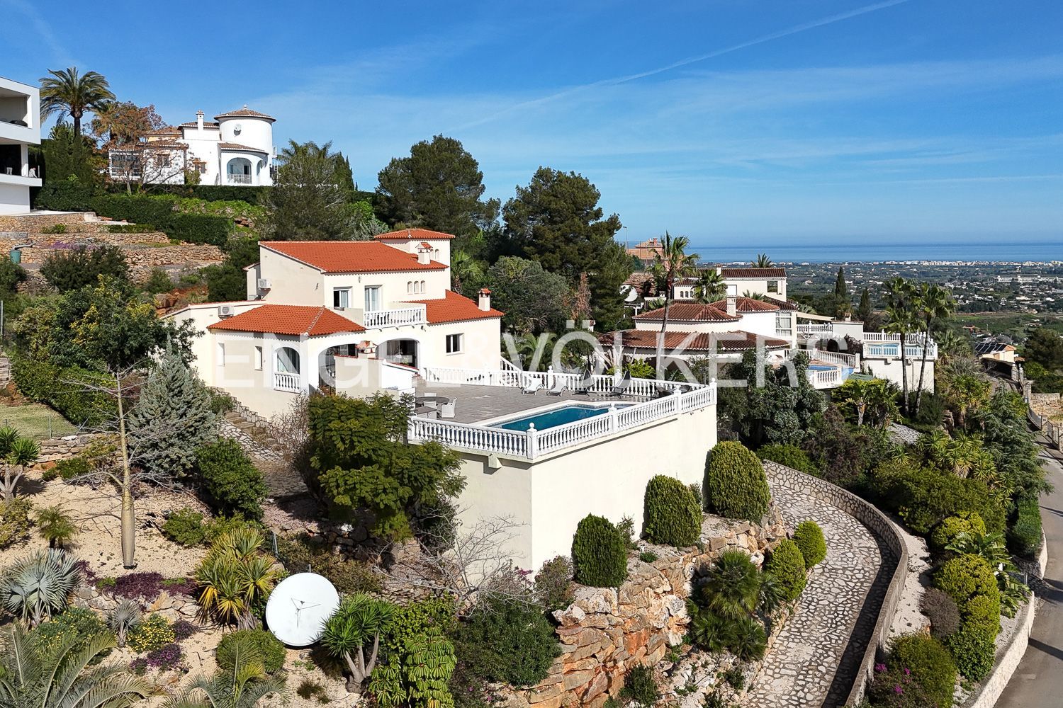 Vista exterior de Casa o chalet en venta en Pedreguer con Aire acondicionado, Calefacción y Jardín privado