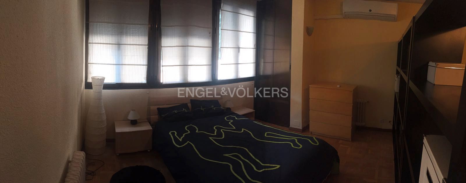 Bedroom of Apartment for sale in  Madrid Capital  with Air Conditioner, Heating and Parquet flooring