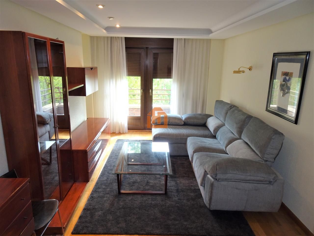 Living room of Apartment to rent in León Capital   with Heating, Parquet flooring and Furnished