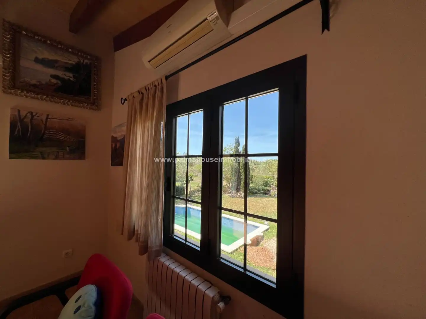 Garten von Country house zur Miete in Muro mit Klimaanlage, Heizung und Privatgarten