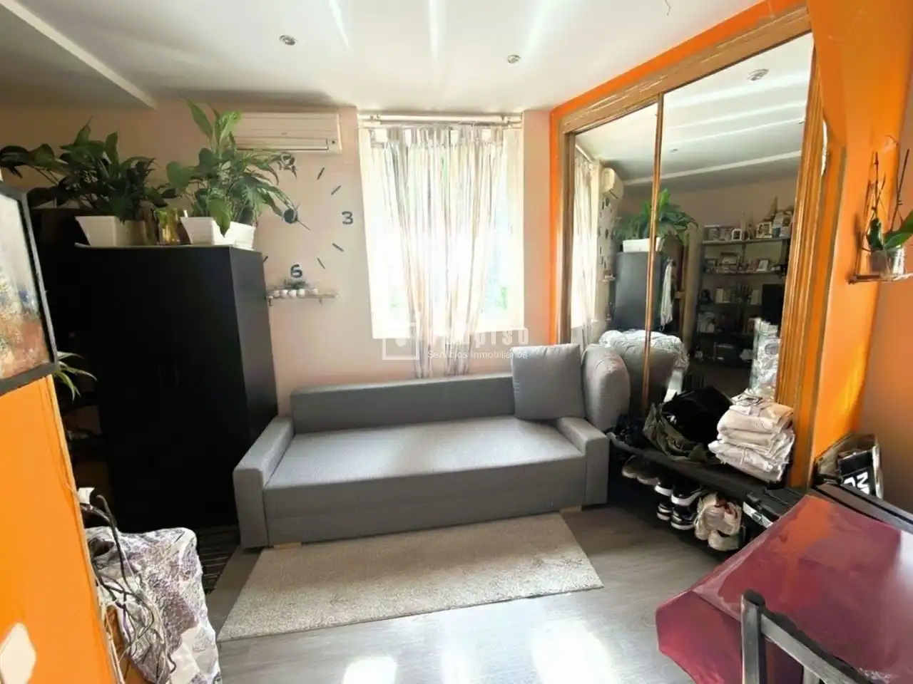 Wohnzimmer von Wohnung zum Verkauf in Madrid mit Klimaanlage, Heizung und Parkett