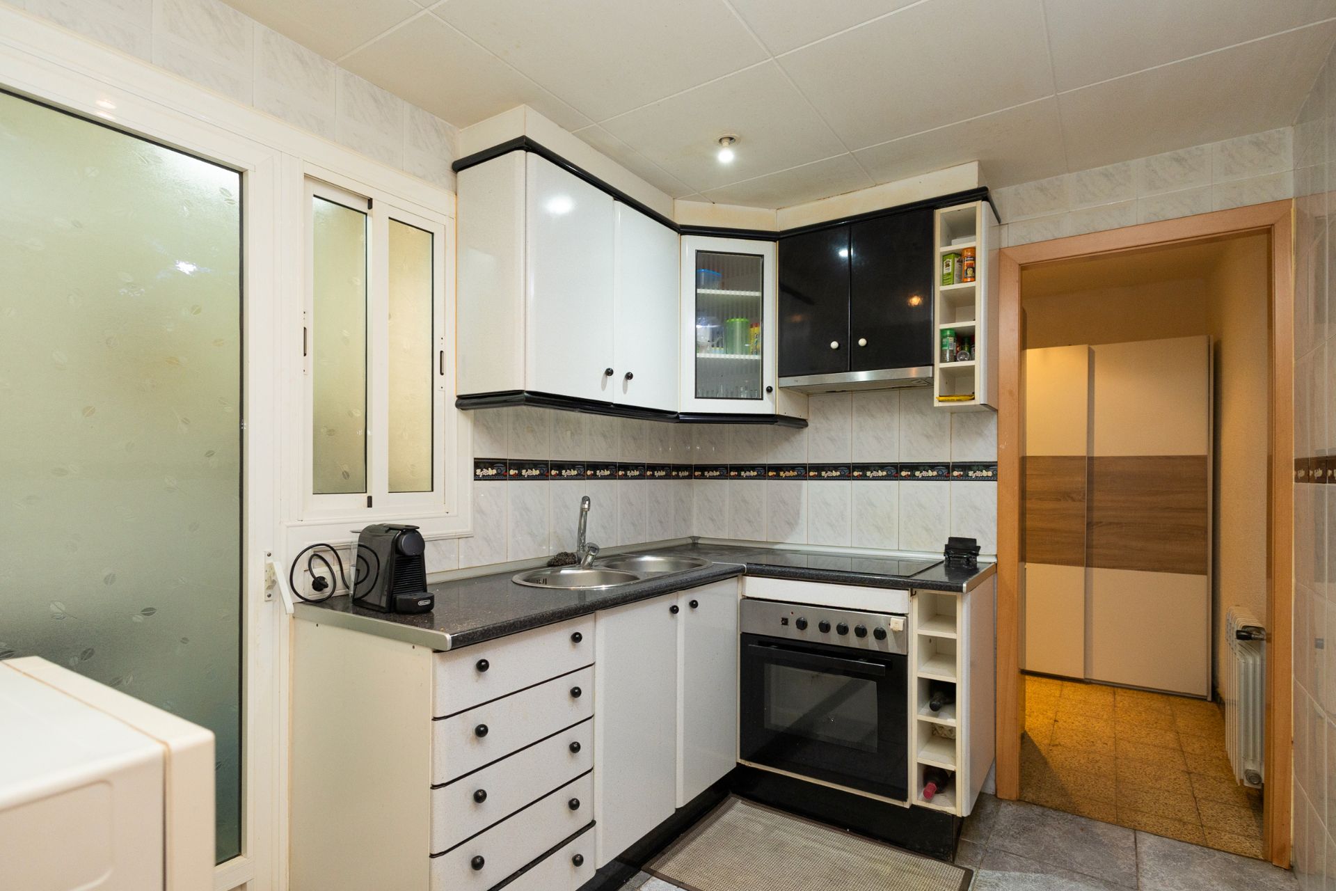 Kitchen of Flat for sale in Viladecans  with Heating, Parquet flooring and Balcony