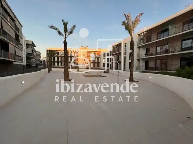 Vista exterior de Piso en venta en Santa Eulària des Riu con Aire acondicionado, Calefacción y Terraza
