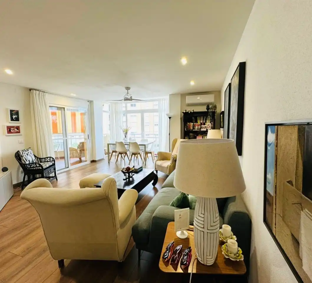 Living room of Flat for sale in Jávea / Xàbia  with Air Conditioner, Heating and Terrace
