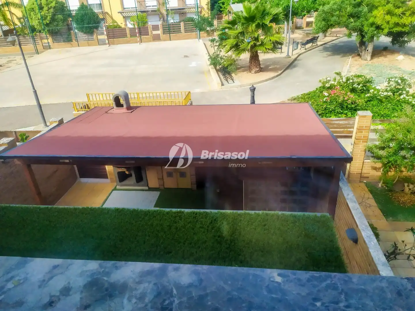 Terraza de Casa adosada en venta en Cambrils con Aire acondicionado, Calefacción y Jardín privado