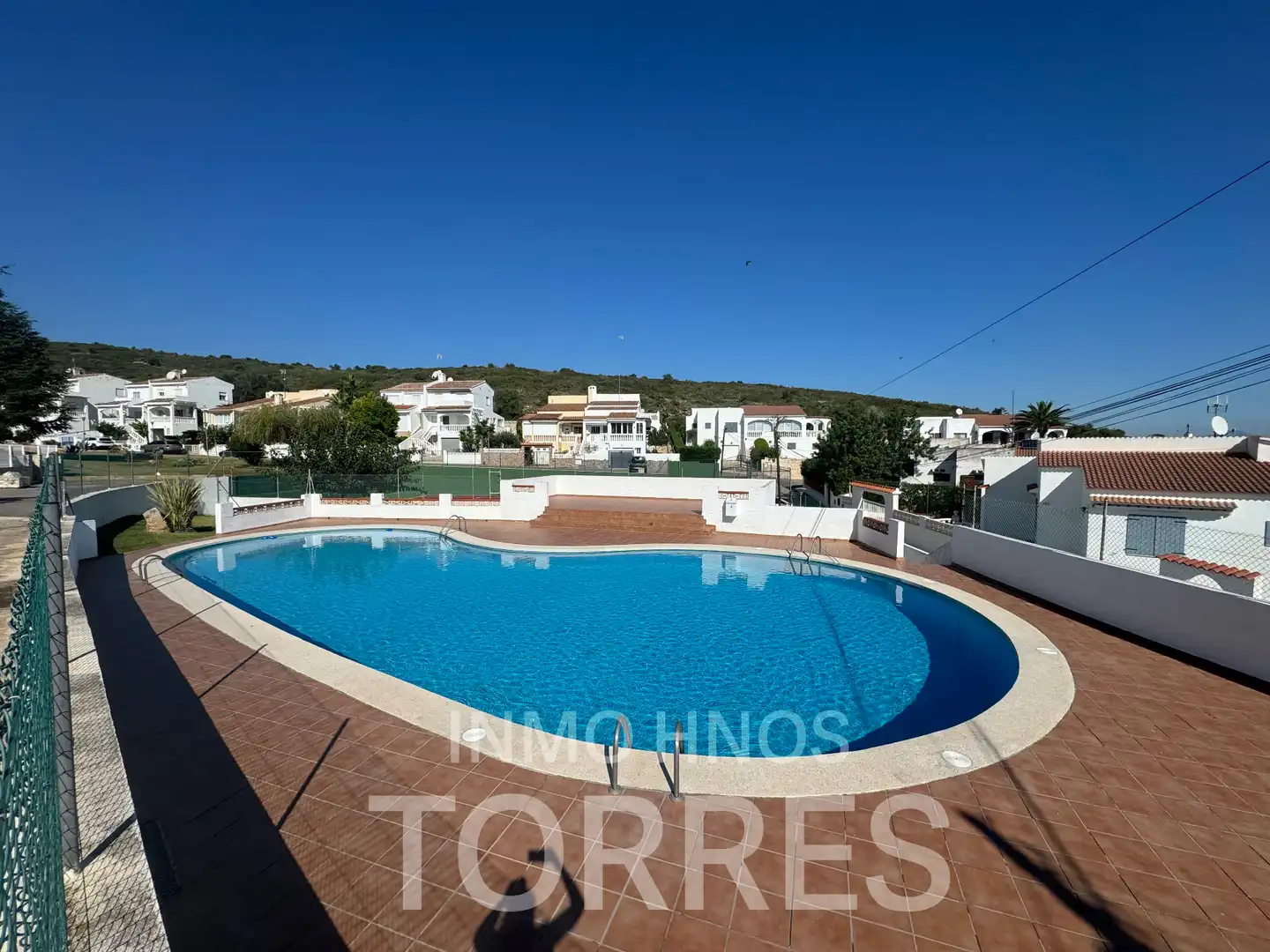 Schwimmbecken von Haus oder Chalet zum Verkauf in Peñíscola / Peníscola mit Klimaanlage, Privatgarten und Terrasse
